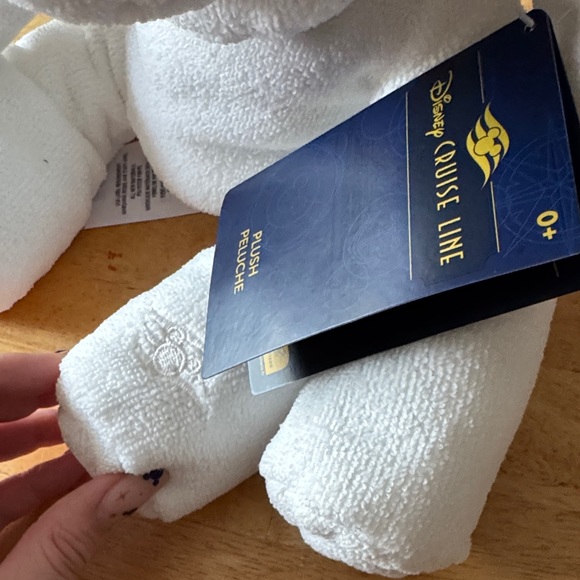 Disney Cruise Line Evie Towel Animal Plush with Mickey Ears - Picture 3 of 8